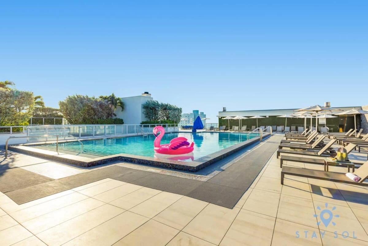 Amazing Pool - Balcony - Up To 6 - Near Beach Hollywood Eksteriør billede