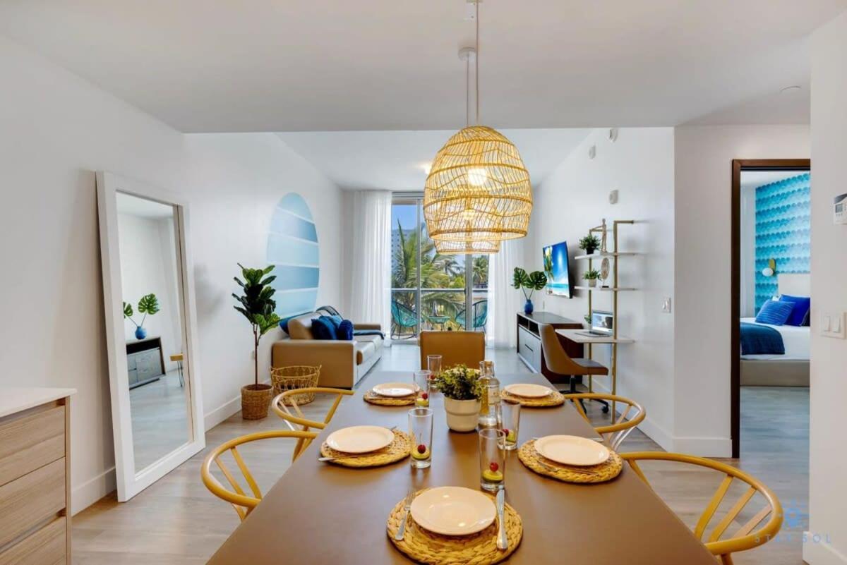 Amazing Pool - Balcony - Up To 6 - Near Beach Hollywood Eksteriør billede