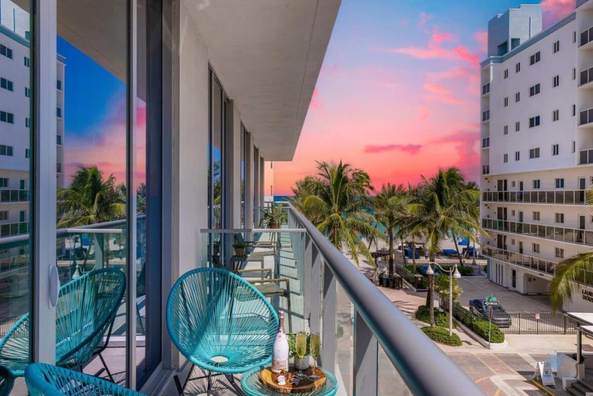 Amazing Pool - Balcony - Up To 6 - Near Beach Hollywood Eksteriør billede