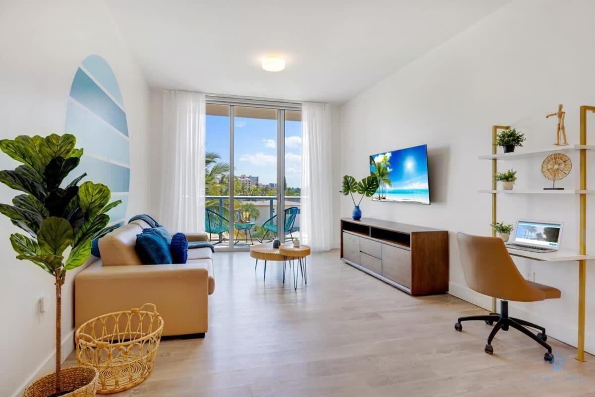 Amazing Pool - Balcony - Up To 6 - Near Beach Hollywood Eksteriør billede