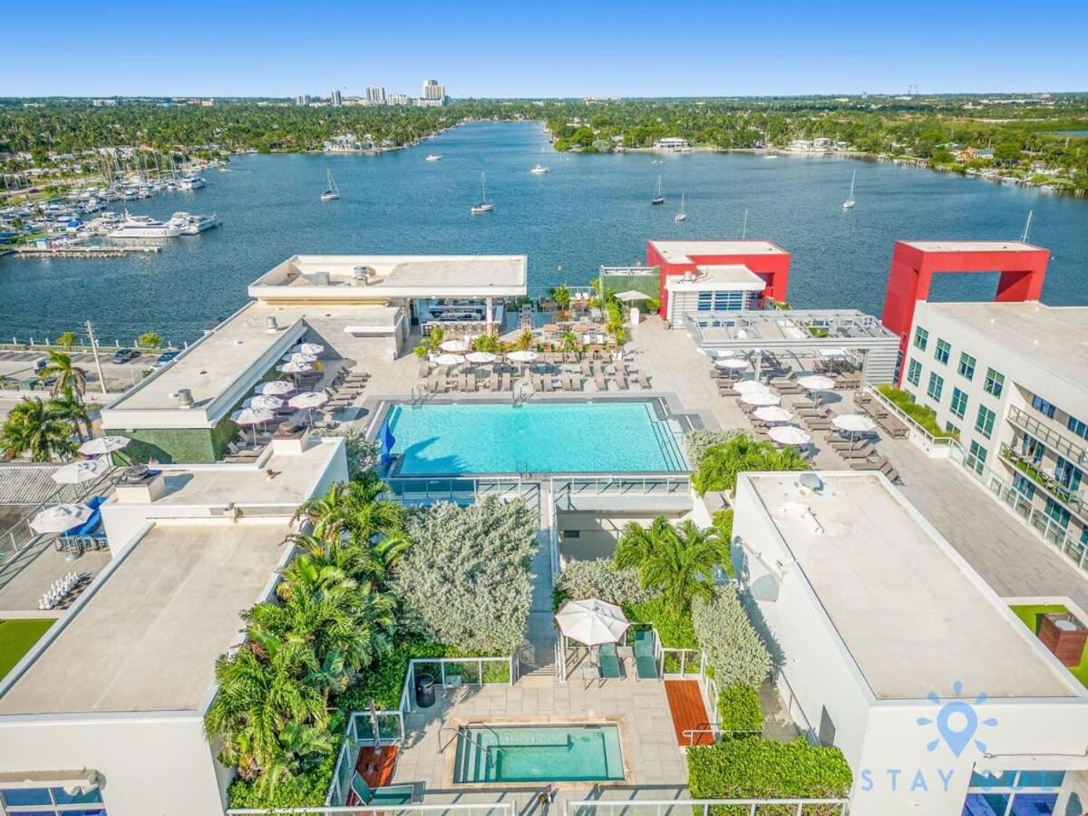 Amazing Pool - Balcony - Up To 6 - Near Beach Hollywood Eksteriør billede