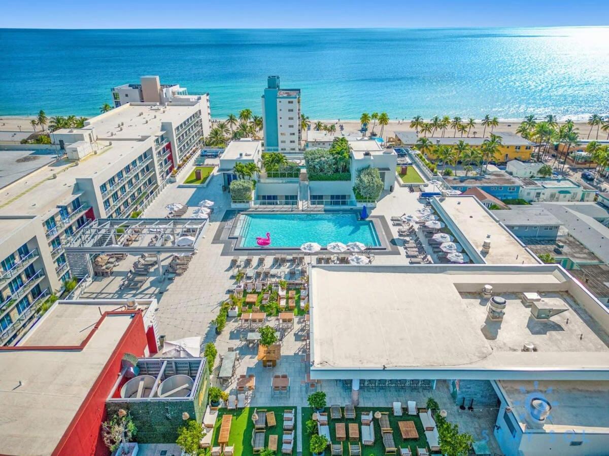Amazing Pool - Balcony - Up To 6 - Near Beach Hollywood Eksteriør billede